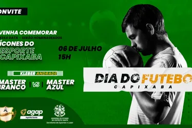 Imagem ilustrativa da imagem Dia do Futebol Capixaba será comemorado com jogo no Kleber Andrade neste sábado
