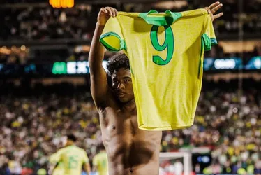 Imagem ilustrativa da imagem Dorival Júnior esboça seleção brasileira com Endrick na reserva contra os EUA