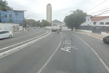 Imagem ilustrativa da imagem Duas faixas da Avenida Vitória são interditadas para obra da Cesan