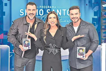 Imagem ilustrativa da imagem Duelo de galãs na TV Tribuna/SBT