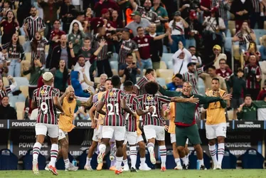 Imagem ilustrativa da imagem Em jogo de 5 gols, Fluminense vence Alianza de virada na Libertadores