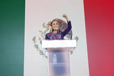 Imagem ilustrativa da imagem "Eu me tornarei a primeira mulher presidente do México", diz Claudia Sheinbaum