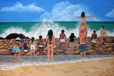 Imagem ilustrativa da imagem Exposição de pinturas mostra a realidade do Pina e inaugura novo espaço para artes