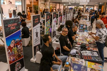 Imagem ilustrativa da imagem Feira Geek e de ilustrações volta ao Shopping Plaza