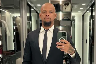 Imagem ilustrativa da imagem Felipe Melo é expulso após agredir funcionário do Atlético-GO em derrota do Flu