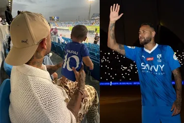 Imagem ilustrativa da imagem Filha de Neymar Jr. dá os primeiros passos com a ajuda do irmão