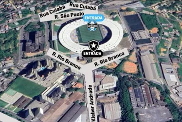 Imagem ilustrativa da imagem Grêmio x Botafogo: veja os acessos para os torcedores no Kleber Andrade
