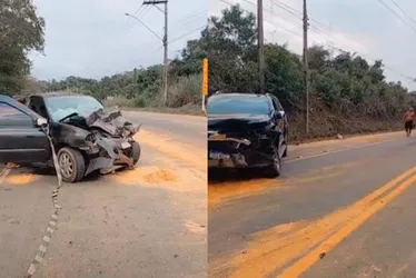 Imagem ilustrativa da imagem Homem sofre acidente de carro ao voltar de festa e morre no Sul do ES