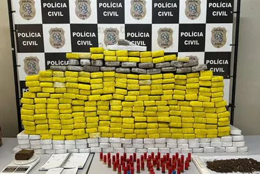 Imagem ilustrativa da imagem Irmãos que faziam distribuição de drogas no ES são presos com 207 kg de maconha