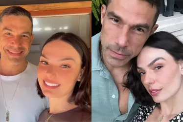 Imagem ilustrativa da imagem Isis Valverde debocha de boatos de término com Marcus Buaiz: 'Deixa a gente quieto'