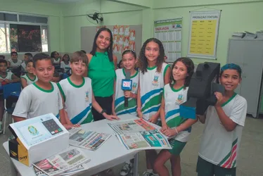 Imagem ilustrativa da imagem Jornalistas por um dia nas escolas