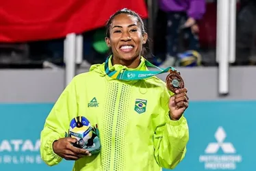 Imagem ilustrativa da imagem Judocas brasileiras comemoram vaga para os Jogos de Paris-2024 'de última hora'