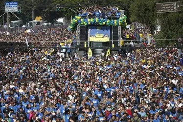 Imagem ilustrativa da imagem Marcha para Jesus reúne milhares de pessoas na capital paulista