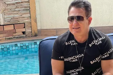 Imagem ilustrativa da imagem Sertanejo Marrone cai do palco e show é encerrado em Goiânia