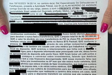 Imagem ilustrativa da imagem Médica cai em golpe da pirâmide e perde R$ 423 mil
