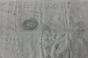 Imagem ilustrativa da imagem Menina desenha abusos sexuais e tio é preso após mãe encontrar papéis