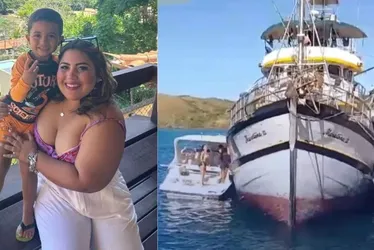 Imagem ilustrativa da imagem Morre criança capixaba vítima de explosão de lancha em Cabo Frio