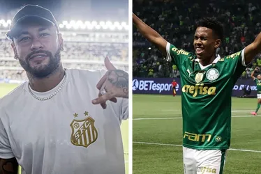 Imagem ilustrativa da imagem Estêvão tem números melhores que Neymar em seu primeiro Brasileirão