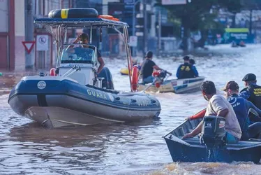 Imagem ilustrativa da imagem Nível do rio Guaíba cai 10 centímetros em 24 horas no RS