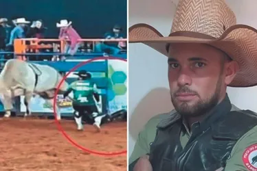Imagem ilustrativa da imagem Peão morre pisoteado por touro em rodeio
