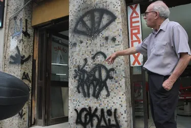Imagem ilustrativa da imagem Polícia pede que moradores filmem e denunciem pichadores
