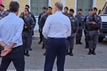 Imagem ilustrativa da imagem Policiais Militares do ES vão proteger ajudar a abrigos de vítimas das chuvas no RS