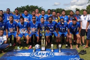Imagem ilustrativa da imagem Santa Cruz Esporte Clube conquista o hexacampeonato de Futebol Amador de Aracruz
