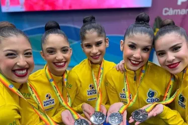 Imagem ilustrativa da imagem Seleção de ginástica rítmica é convocada para Jogos Olímpicos de Paris