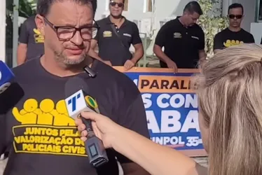 Imagem ilustrativa da imagem Sindicato dos policiais civis faz balanço da paralisação e anuncia novos atos