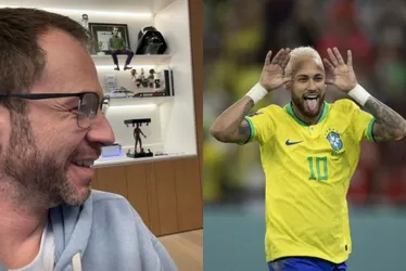 Imagem ilustrativa da imagem Tiago Leifert defende volta de Neymar à seleção: 'Sem ele, a gente não existe'