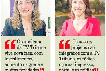 Imagem ilustrativa da imagem Um novo tempo na TV Tribuna