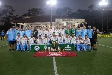 Imagem ilustrativa da imagem Unicapixaba conquista bicampeonato da Taça Brasil de Futebol 7
