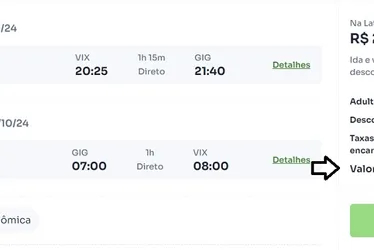 Imagem ilustrativa da imagem Voos de Vitória por apenas R$ 363 (ida e volta) no feirão de passagens aéreas