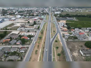 Situação do trânsito na Segunda Ponte