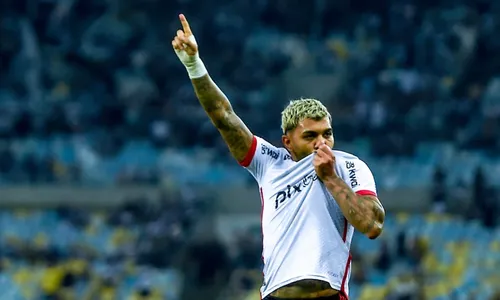 
          Imagem ilustrativa da imagem Após críticas e gol, Gabigol desabafa e revela desejo de ficar no Flamengo
          