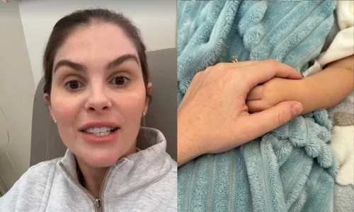 
          Imagem ilustrativa da imagem Bárbara Evans diz que filho saiu da sedação após uma semana na UTI
          