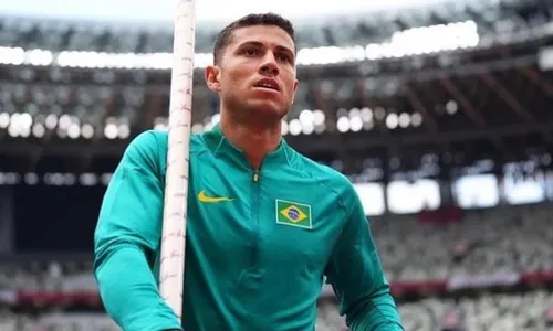 
          Imagem ilustrativa da imagem Campeão olímpico em 2016, Thiago Braz é suspenso por doping e está fora de Paris
          