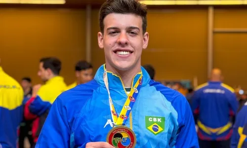 
          Imagem ilustrativa da imagem Carateca capixaba conquista ouro no Pan-Americano e garante vaga para o Mundial
          