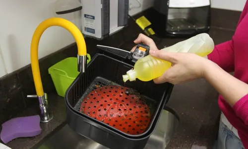 
          Imagem ilustrativa da imagem Aprenda a deixar sua air fryer limpinha
          