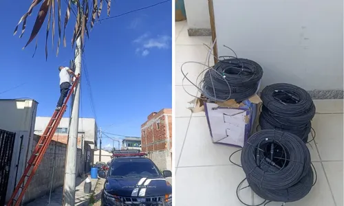 
          Imagem ilustrativa da imagem Donos de empresa de internet são presos suspeitos de comprar cabos furtados no ES
          