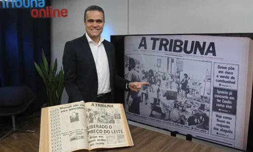 
          Imagem ilustrativa da imagem Empresário se emociona com capa de A Tribuna
          