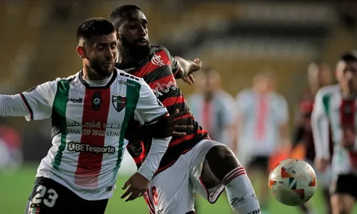 
          Imagem ilustrativa da imagem Flamengo perde para o Palestino e corre risco de eliminação na Copa Libertadores
          