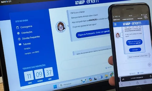 
          Imagem ilustrativa da imagem Golpistas imitam site do Enem para enganar candidatos
          