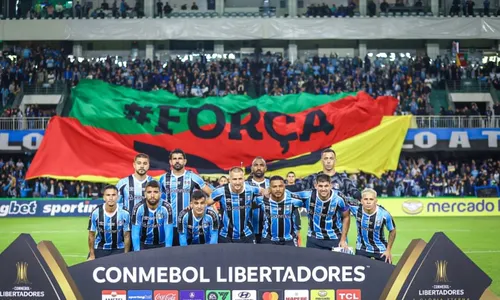 
          Imagem ilustrativa da imagem Grêmio volta com goleada sobre o The Strongest e renasce na Libertadores
          