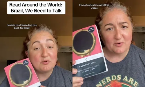 
          Imagem ilustrativa da imagem Influenciadora dos EUA se encanta ao ler 'Brás Cubas' e viraliza
          