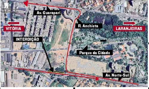 
          Imagem ilustrativa da imagem Interdição na Norte-Sul deve durar ao menos 10 dias
          