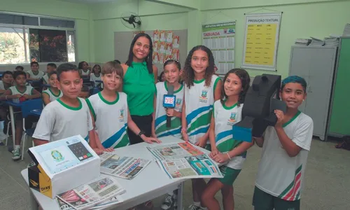 
          Imagem ilustrativa da imagem Jornalistas por um dia nas escolas
          