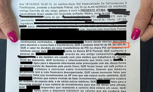 
          Imagem ilustrativa da imagem Médica cai em golpe da pirâmide e perde R$ 423 mil
          