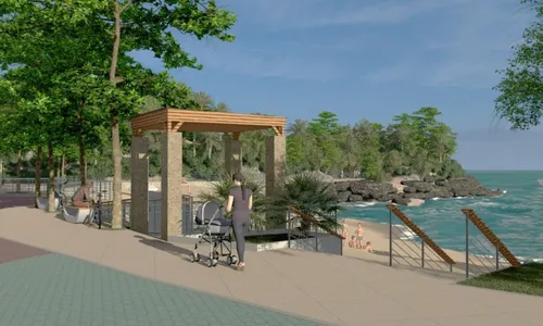 
          Imagem ilustrativa da imagem Orla de Ubu vai ter 10 novos quiosques e parquinho
          