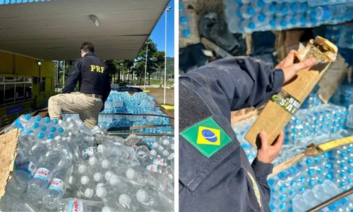 
          Imagem ilustrativa da imagem PRF encontra toneladas de maconha em fundo falso de carreta com doações para o RS
          